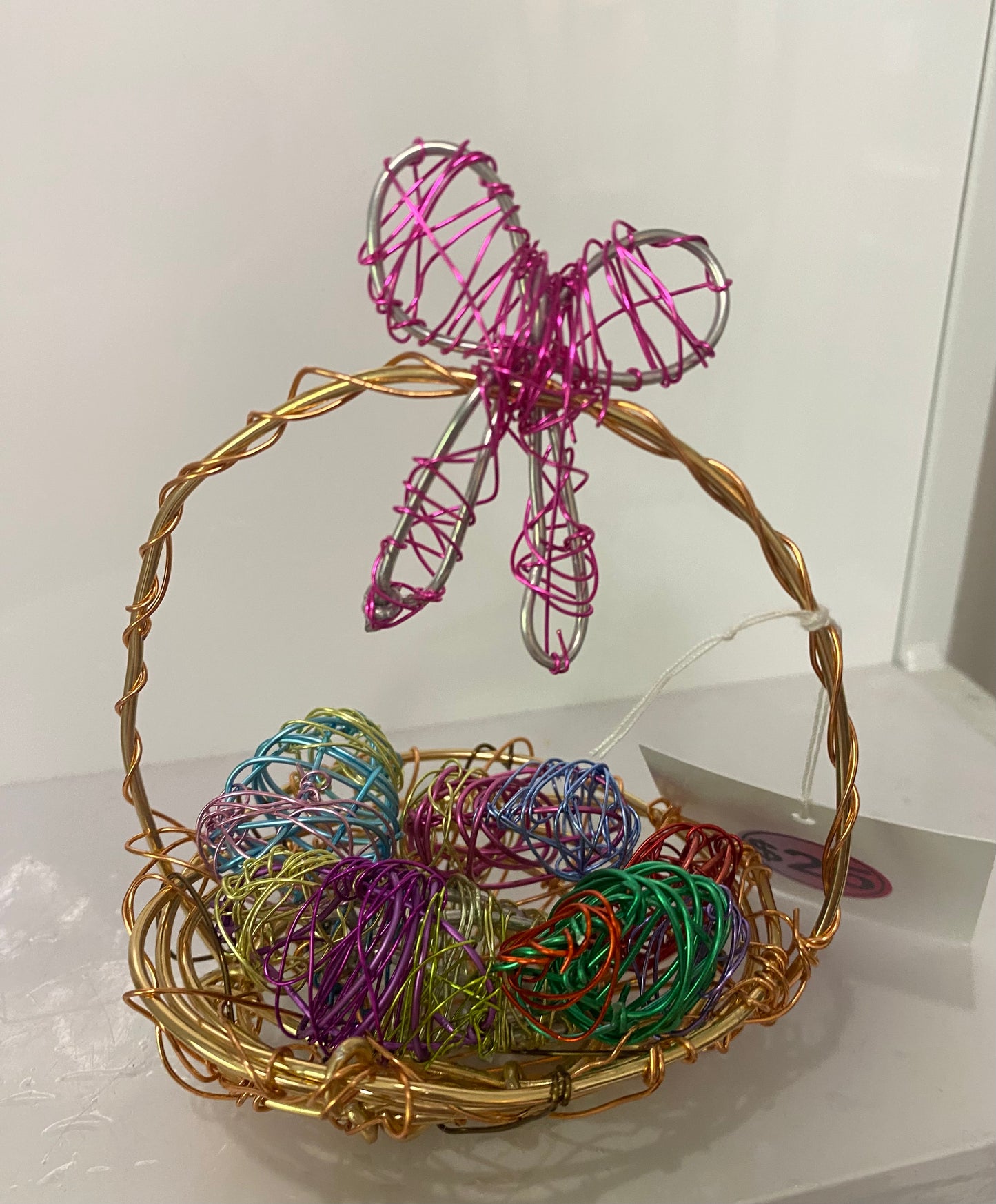Pink Easter Basket
