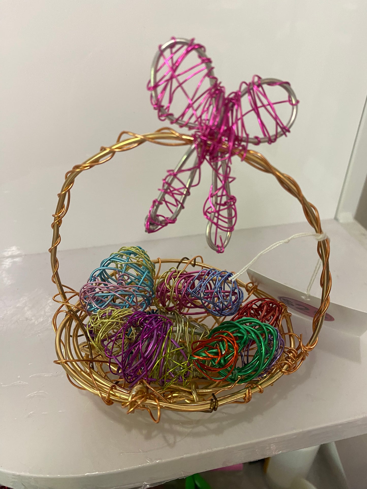 Pink Easter Basket