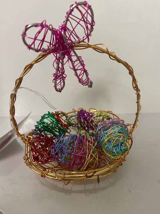 Pink Easter Basket
