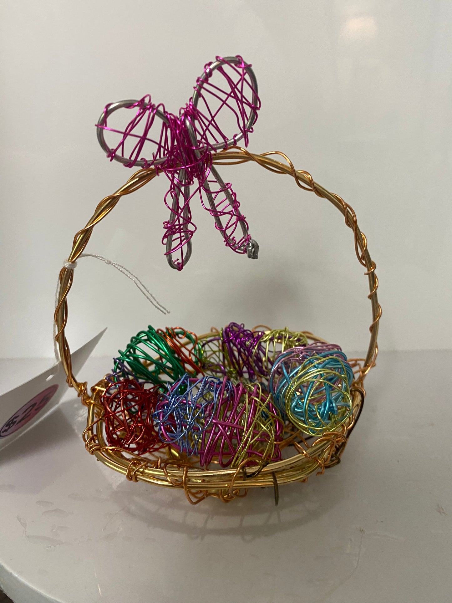 Pink Easter Basket